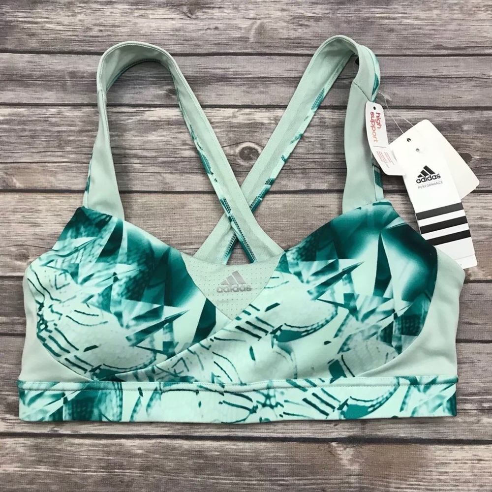 NWT Adidas Supernova High Support Sports Bra M